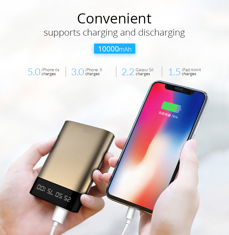 PD QC3.0 Fast Charging Power Bank