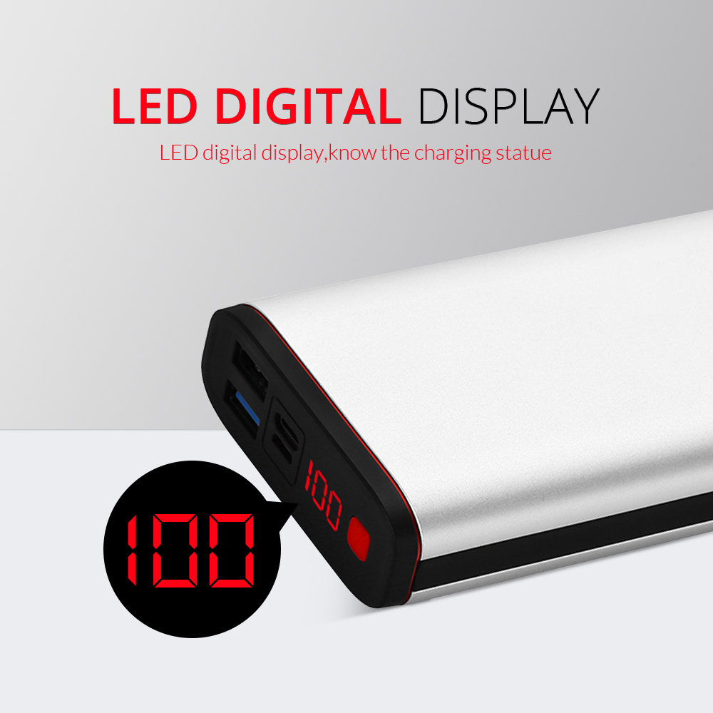 PD QC3.0 Fast Charging Power Bank