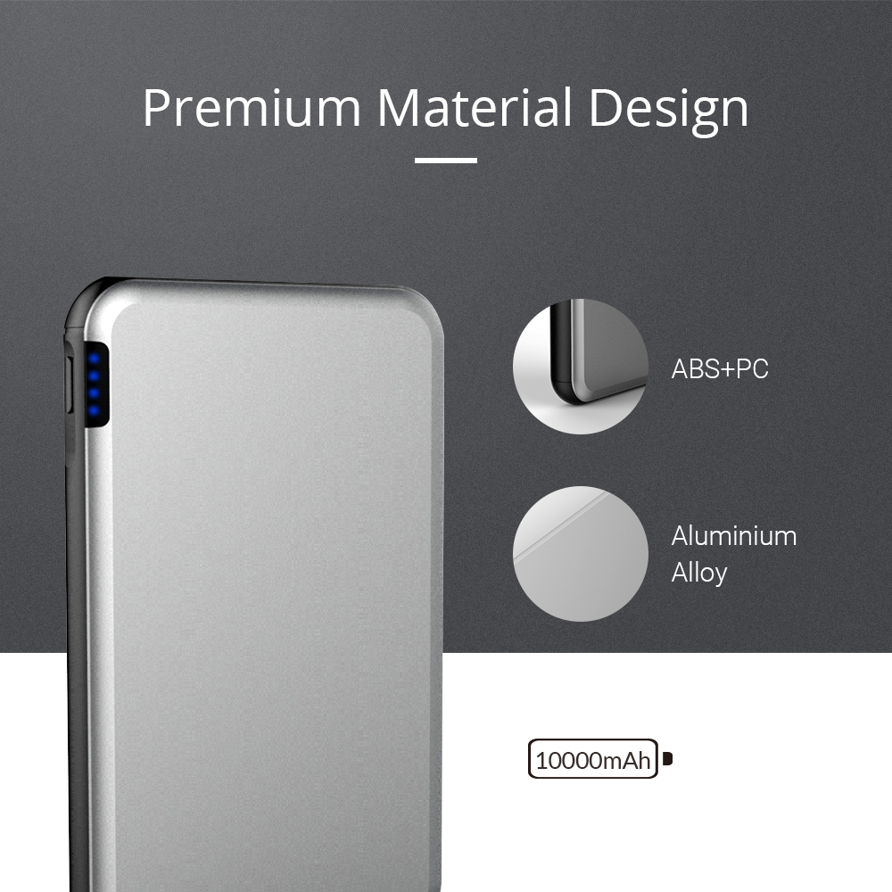 5000mah Aluminium case Power Bank