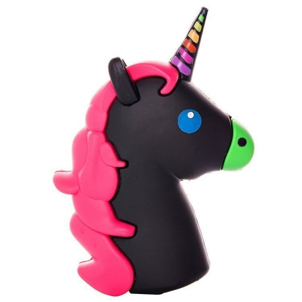 Unicorn Emoji Cartoon PVC Portable Power Bank